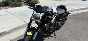 2022 CFMOTO CL-X 700 SPORT motorcycle for rent near Buckeye, AZ