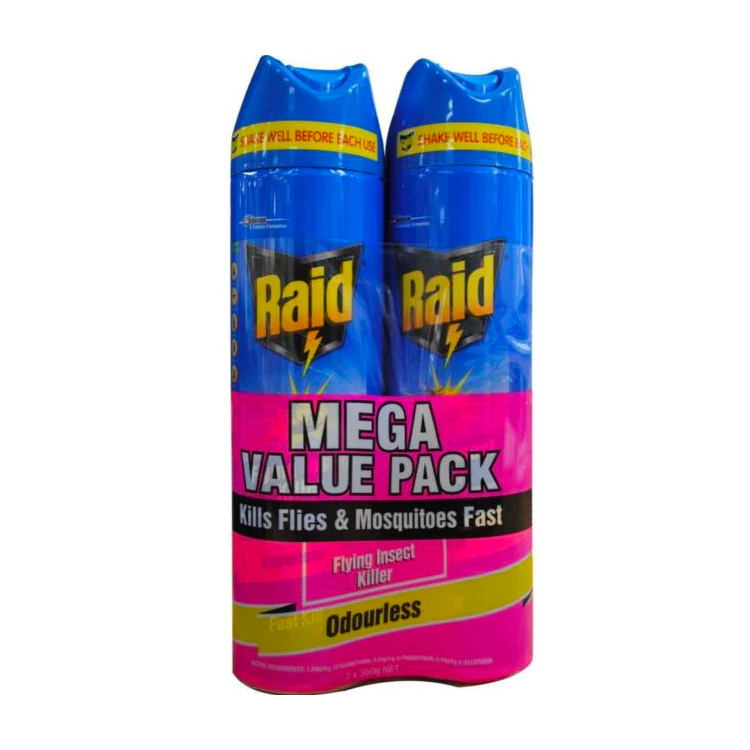 Raid Flying Insect Killer Twin Pack
