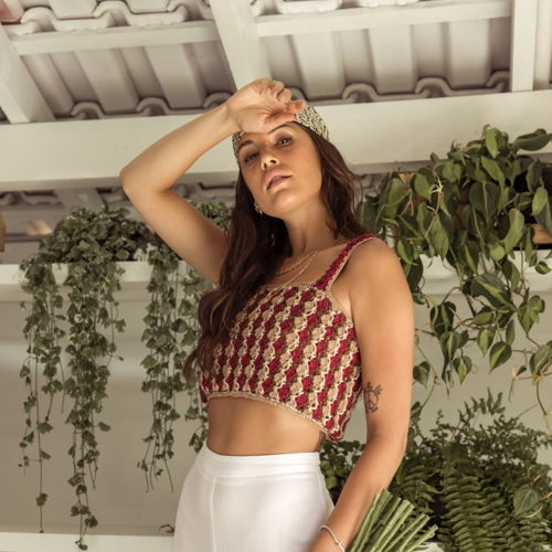 Anne Cropped Top Crochet Pattern