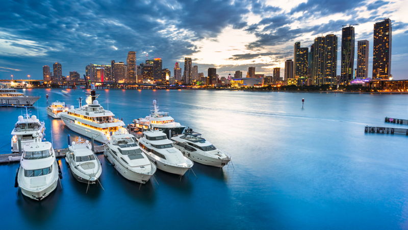featured image for story, The Most Luxurious Miami Marinas
