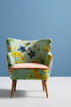 floral occasional chair with 