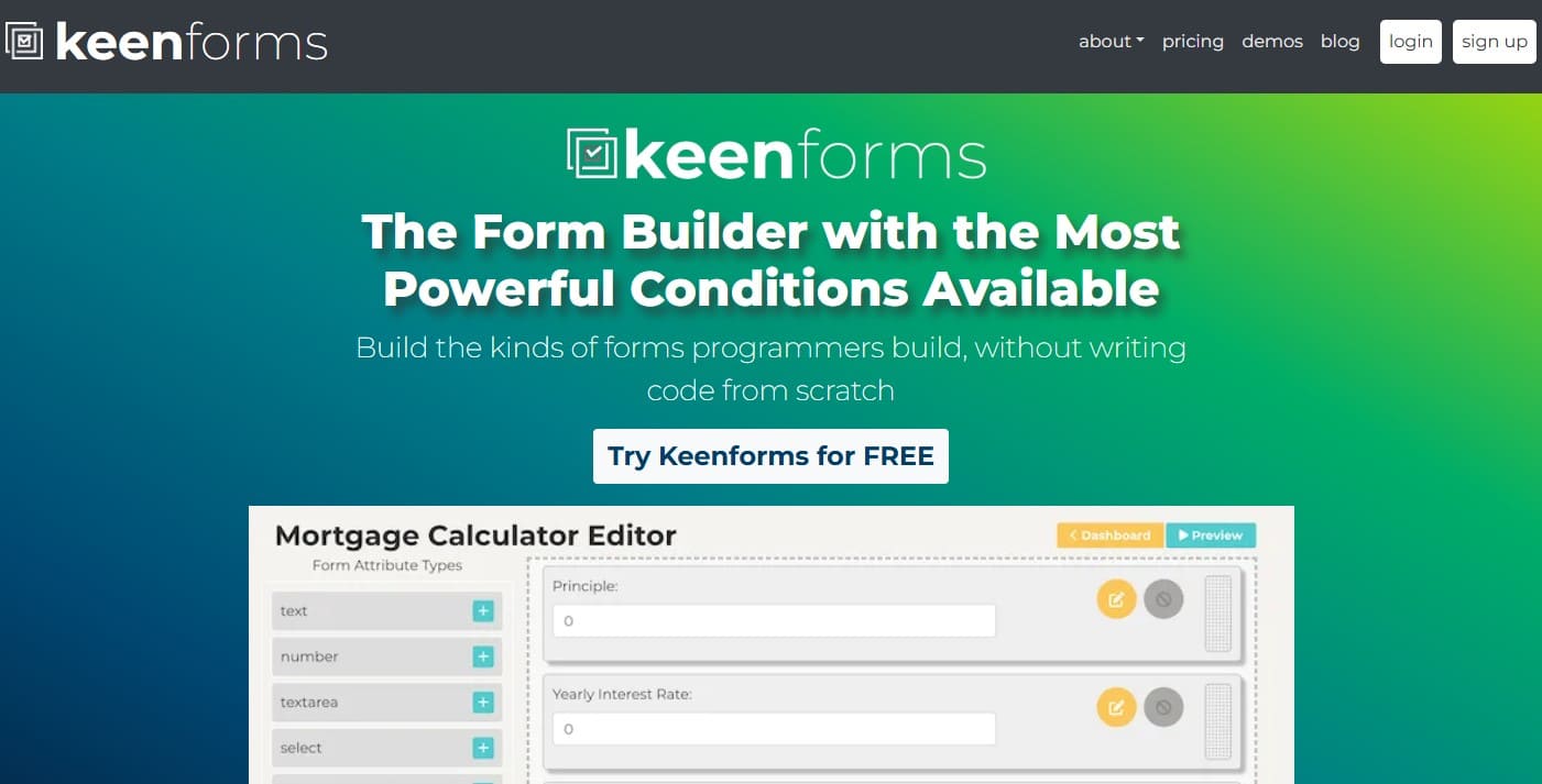 Keenforms