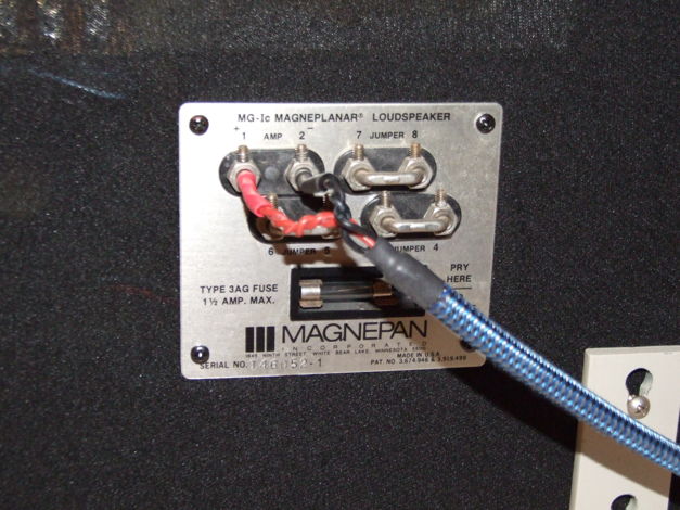 Magnepan MG-Ic Great condition with 6 year old panels