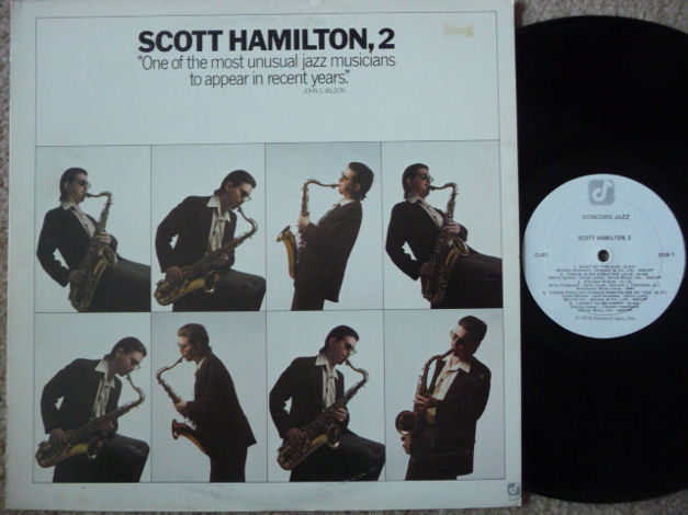 SCOTT HAMILTON, 2 - CONCORD JAZZ  CONCORD LP EX