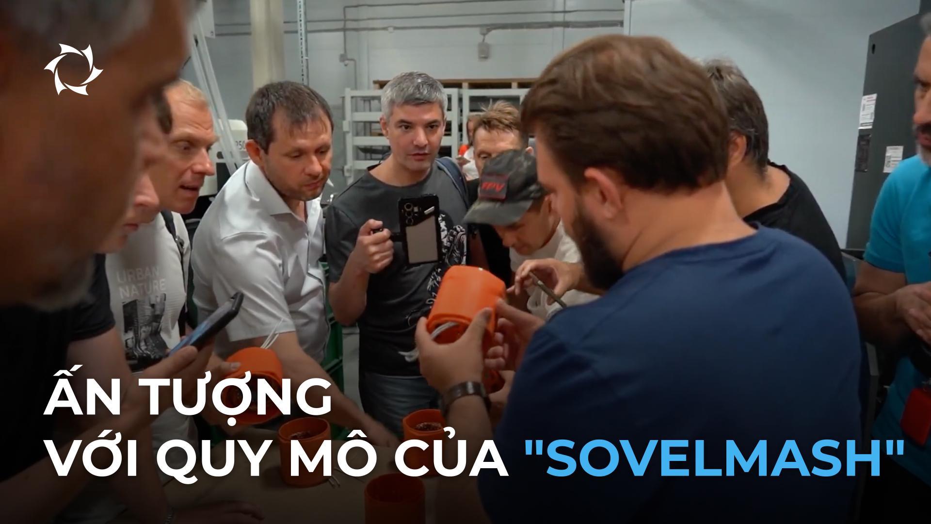 "Sovelmash" đã mở cửa đón tiếp các thành viên dự án từ Nga