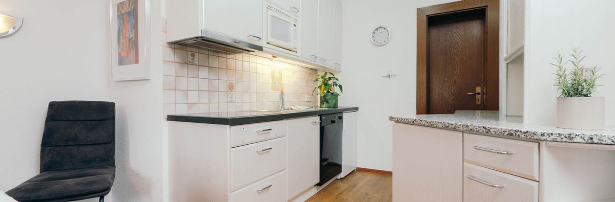 Ferienwohnung mit komplett eingerichteter Küche 