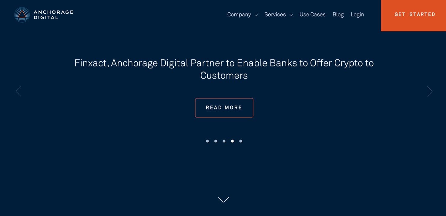 Anchorage Digital product / service