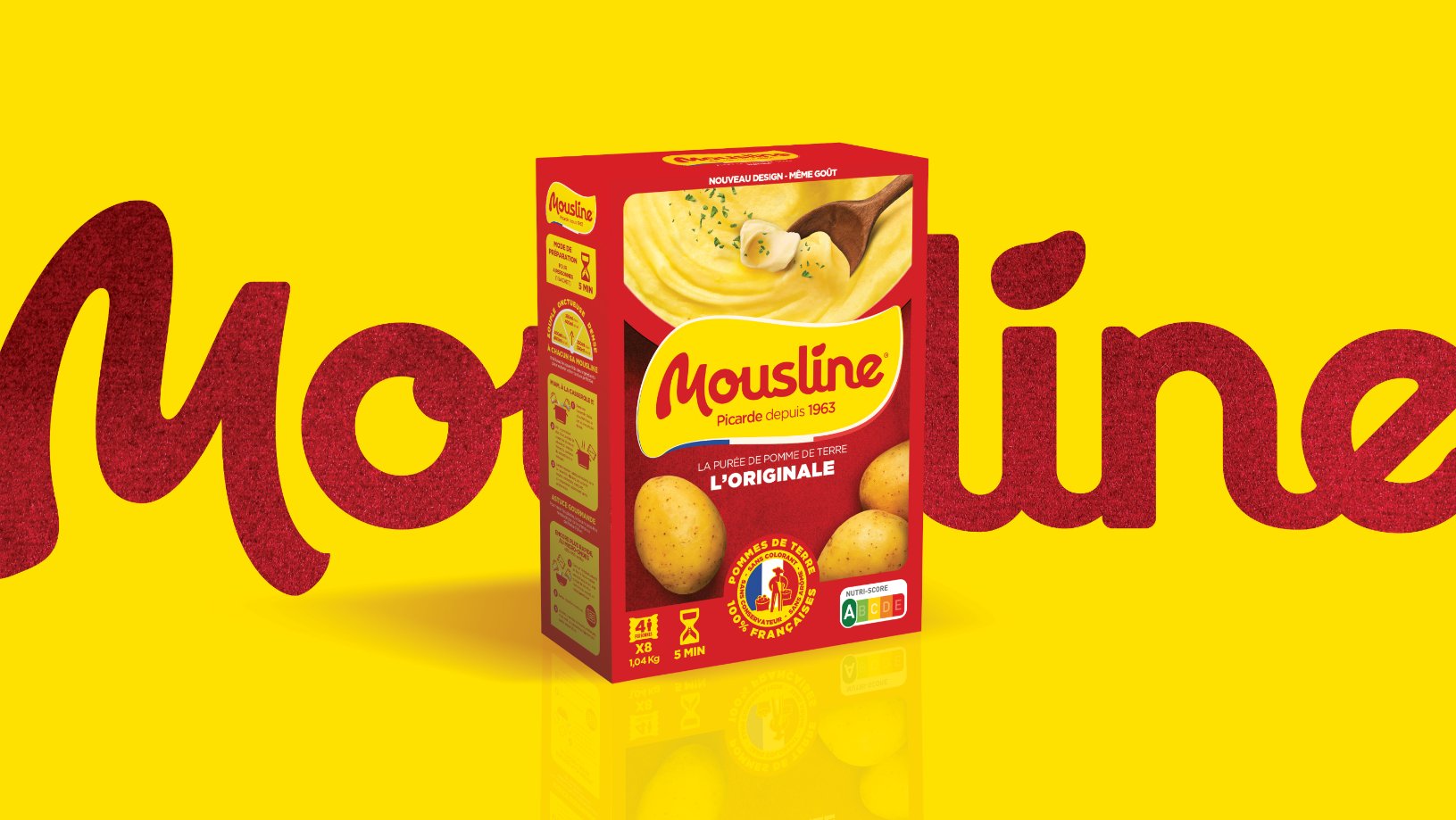 Mousline Puts the “i” in Potato with Their Charmingly Modern New Look