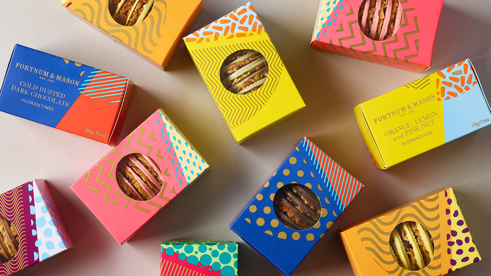 Featured image for Design Bridge’s Packaging For Fortnum & Mason’s Florentines Is As Bold As The Biscuit Itself
