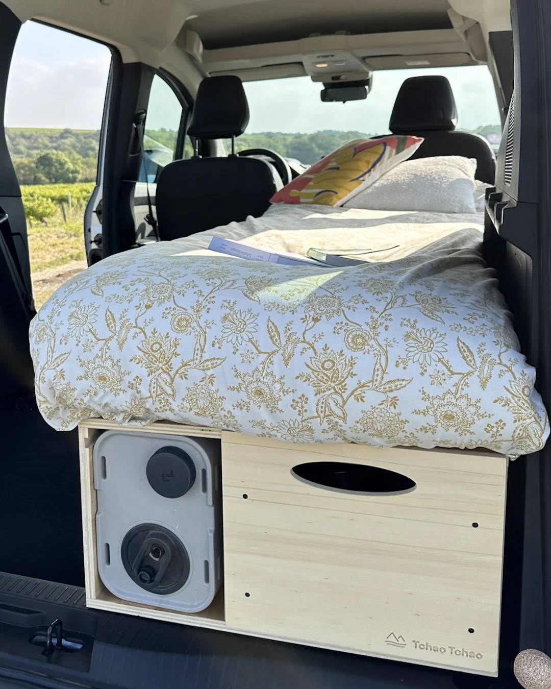 aménager caddy volkswagen en van