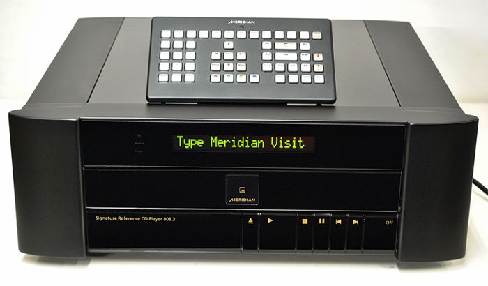 Meridian DSP8000 Speakers  with 808 V5 CD Player