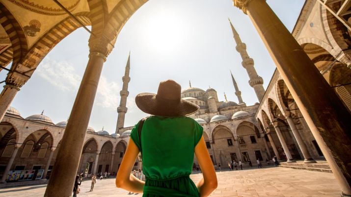 Inside The Blue Mosque