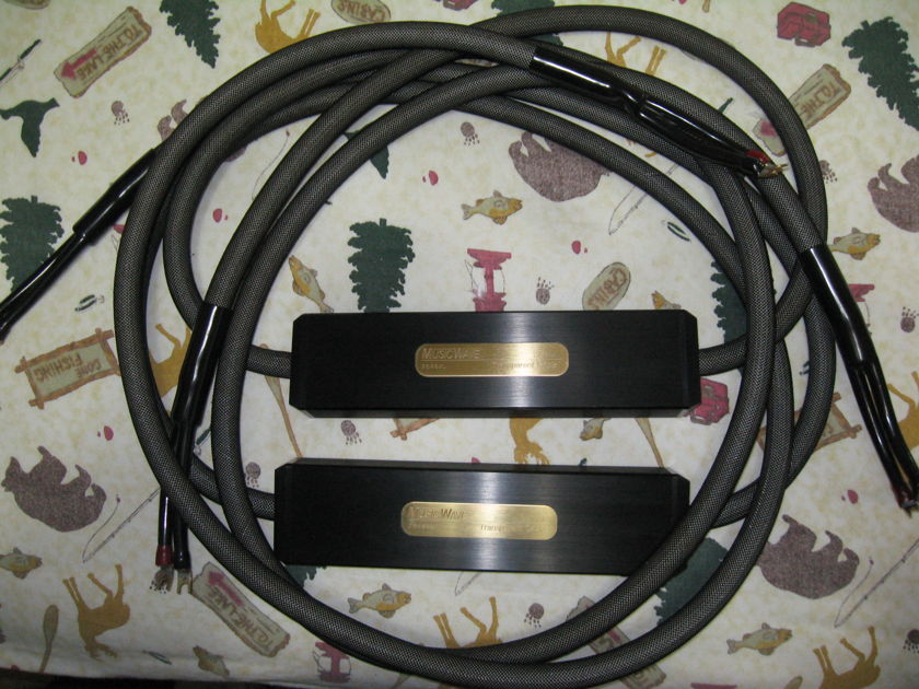 Transparent Musicwave Ultra XL 11ft Speaker cables spade