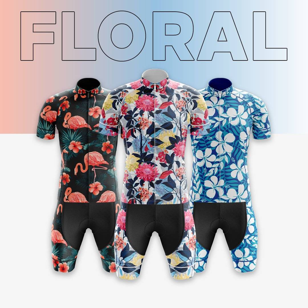 bicyclebooth cycling summer floral collection