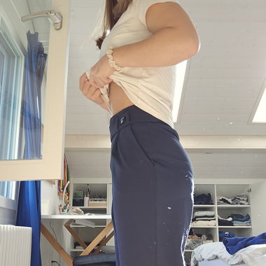 Navy blue pants