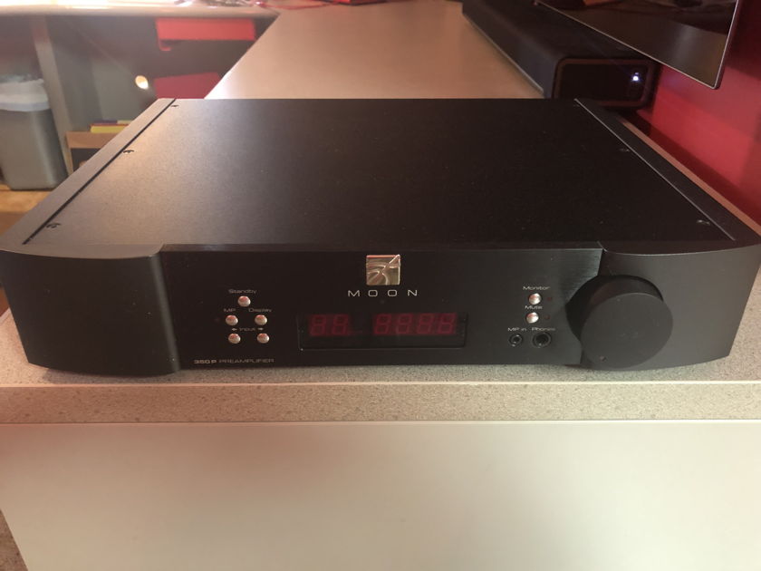Simaudio Moon 350P D2P Linestage Preamplifier in Black - Immaculate