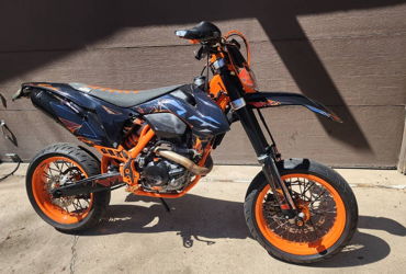 2016 KTM 450 XCW motorcycle for rent near Colorado Springs, CO