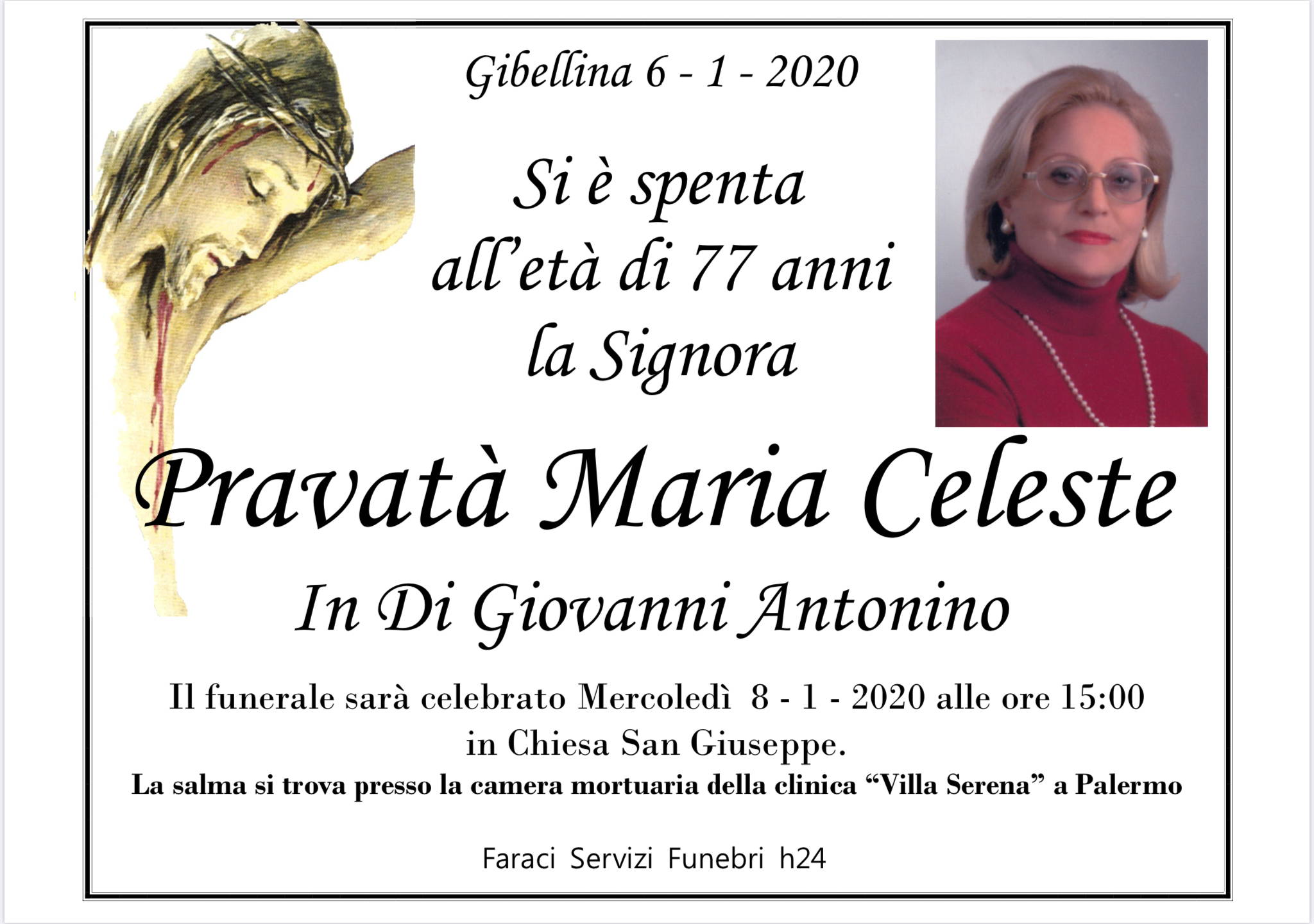 Maria Celeste Pravatà
