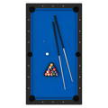 Bring the fun of billiards to your home with this convenient and durable 3/4 inch MDF Play Surface Billiard Table.