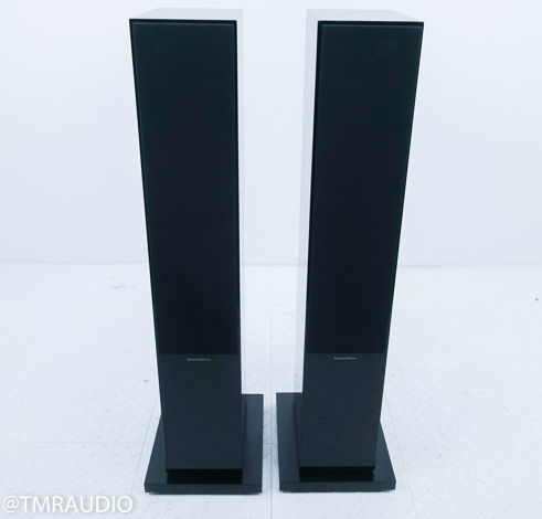 B&W CM8 Floorstanding Speakers Gloss Black Pair (12796)