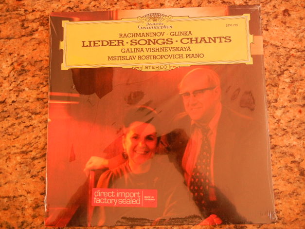 Rachmaninov/Glinka (Sealed) - Lieder-Songs-Chants, Rost...