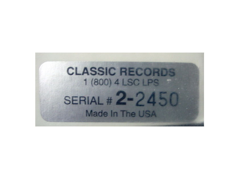 ★Sealed Audiophile 180g★ RCA-Classic Records / - FISTOULARI, Walton Façade Suite!