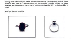 Natural Ruby & Diamond Ring (4.03ct)