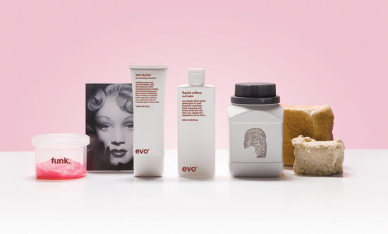 Evo Hair Care | Dieline - Design, Branding & Packaging Inspiration