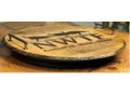 Columbus Barrel Head Lazy Susan with NWTF Logo