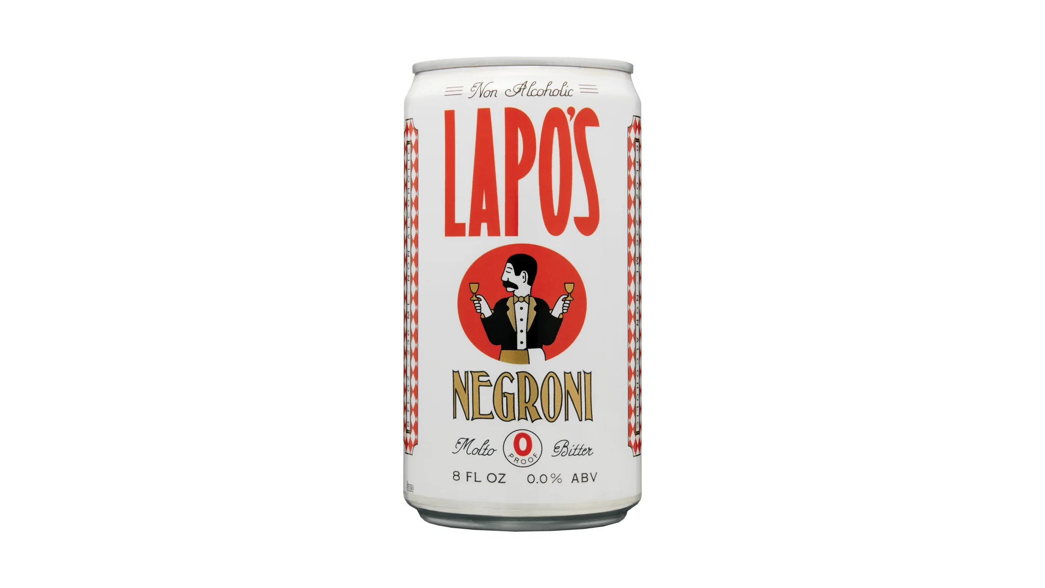 Lapo’s Nonalcoholic Negroni Packaging Opts For Elegance