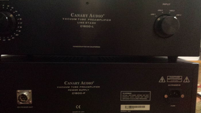Canary Audio C1600 Reference Grade Tubed Preamplifier