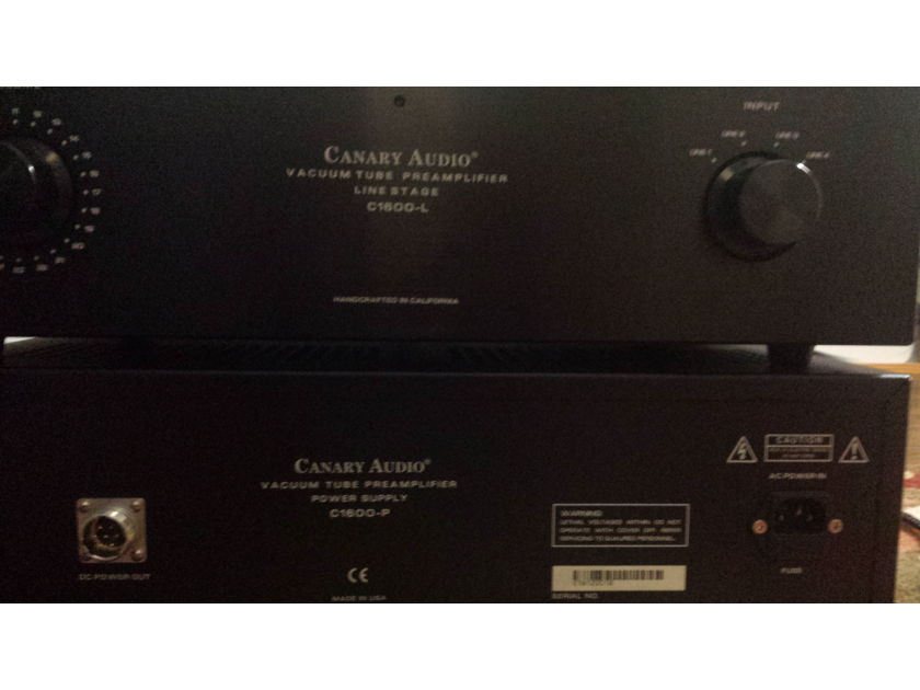 Canary Audio C1600 Reference Grade Tubed Preamplifier