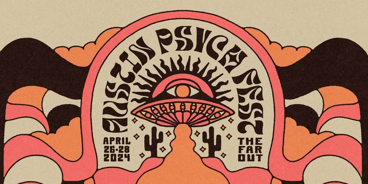 Austin Psych Fest 2024 promotional image