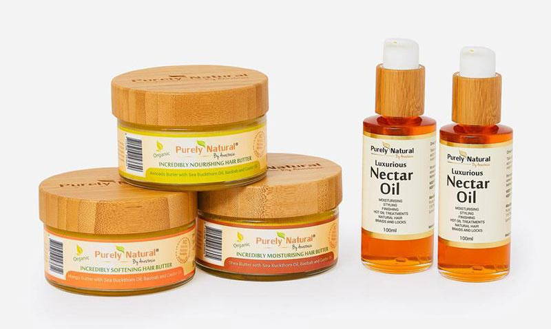 Organic Har Butters and Nectar Oil from Purely Natural by Anastasia 