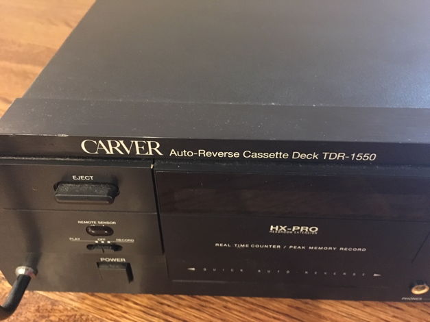 Carver TDR-1550 Cassette Deck