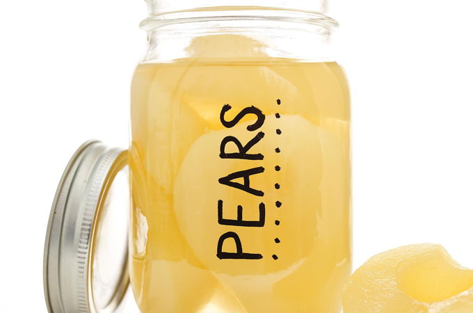 Pears in Syrup