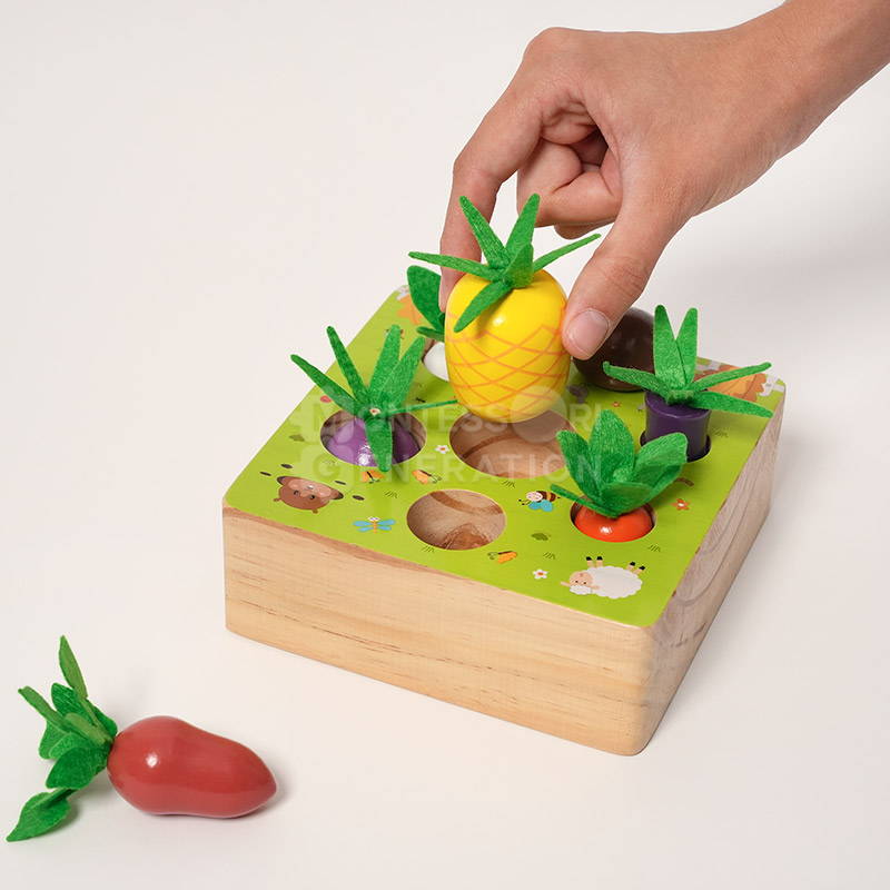 Montessori Vegetable Set for 1-year-olds and toddlers — image 5 of 5