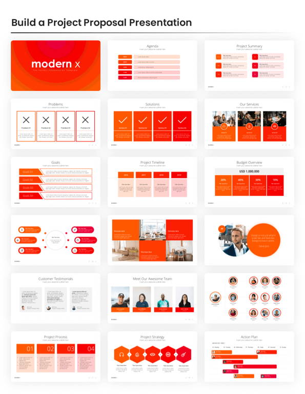 project proposal powerpoint presentation template, project proposal presentation template