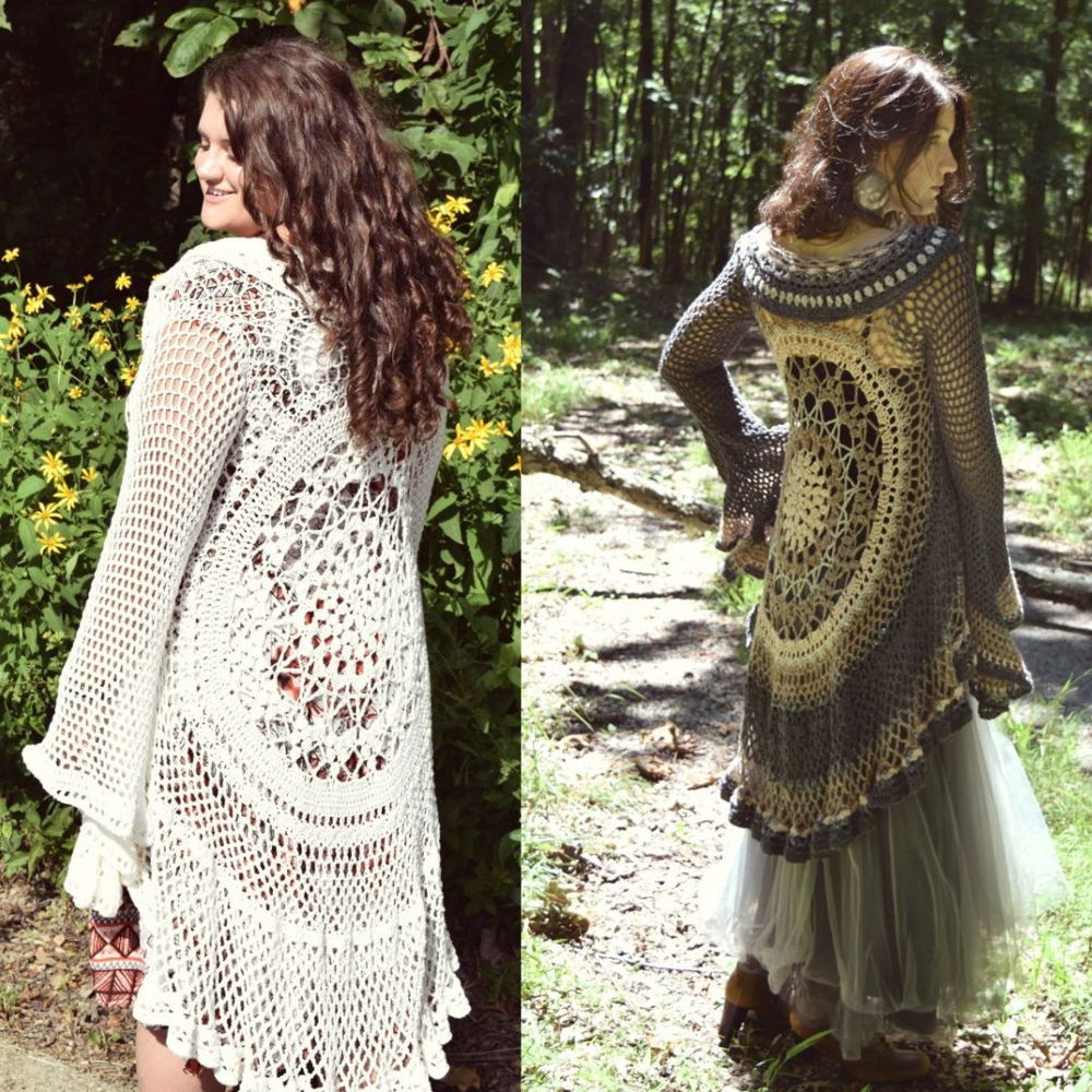 Lotus Mandala Duster - Morale Fiber