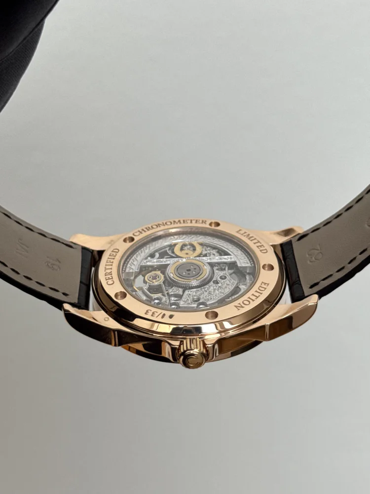 Omega SPECIALITIES Skeleton 5932.30.23  37.5mm Red Gold Limited Edition of 33pcs, image 8