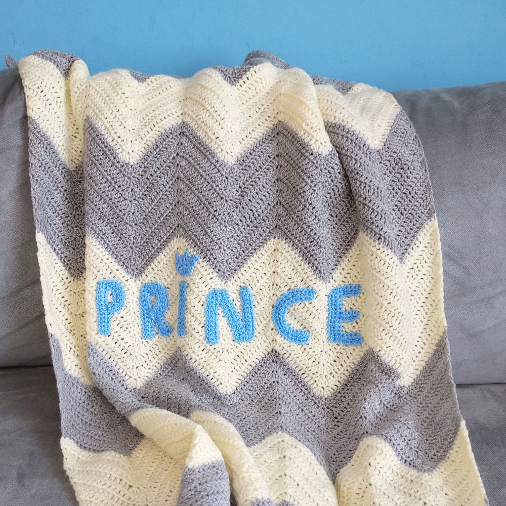 Babydeken PRINCE & PRINCESS