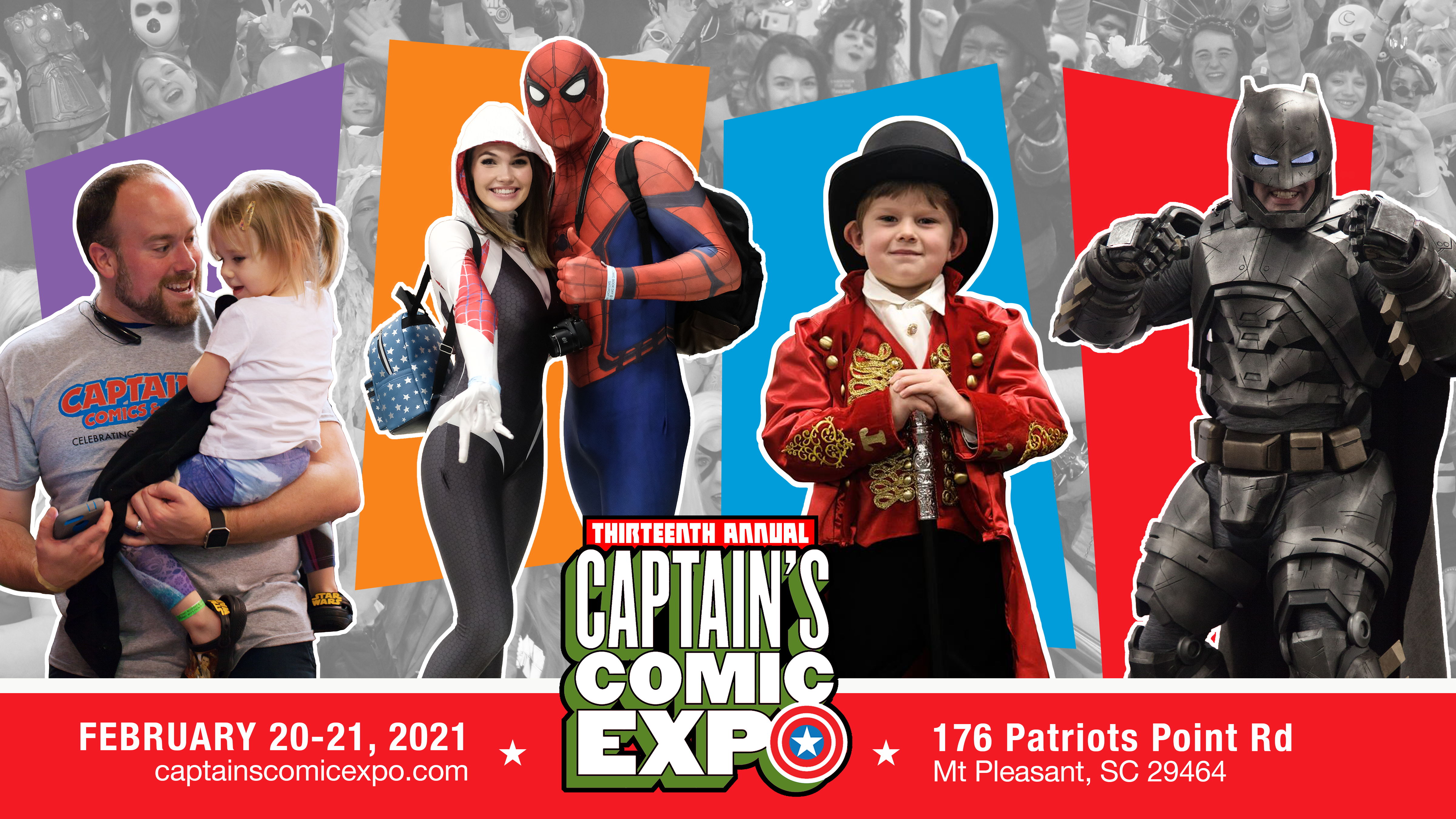 Captain's Comic Expo promotional image