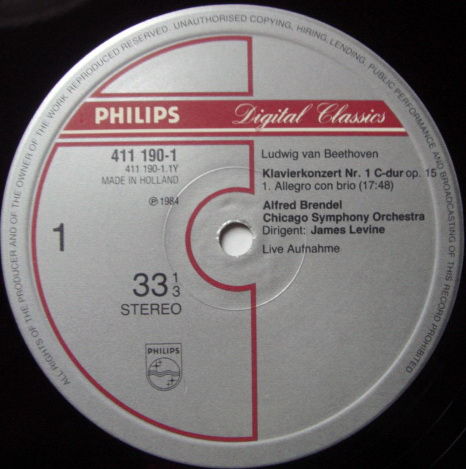 Philips Digital / BRENDEL-LEVINE,  - Beethoven Complete...