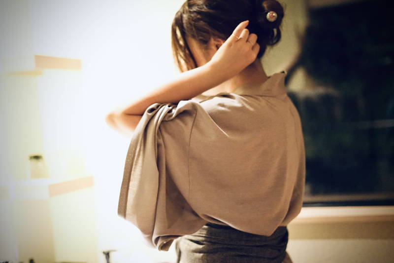 ルームウェア・パジャマ nanafu premium yukata blue YUKATA Natural (Navy) Women – Nanafu｜YUKATA