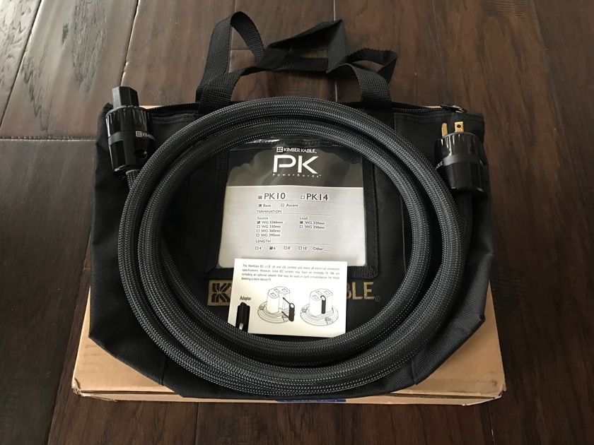 Kimber Kable  PK10 Base (Power Kord 10 Base) 6 FT Black