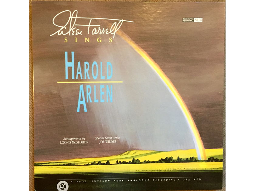 Eileen Farrell - Eileen Farrell Sings Harold Arlen Reference Recordings LP