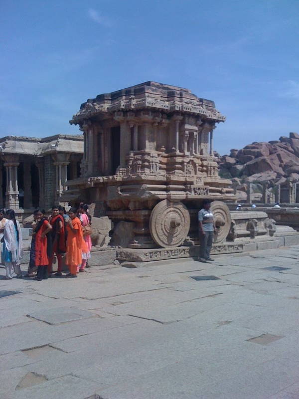 Stone Chariot Hampi 