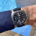 Panerai Submersible on a ZEALANDE watchstrap