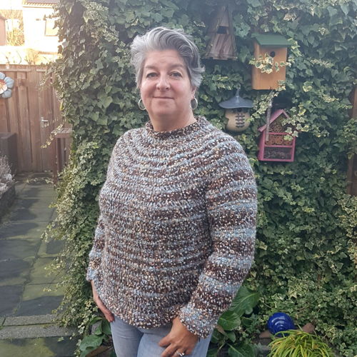 Confetti or not sweater (tunisch haken, NL)