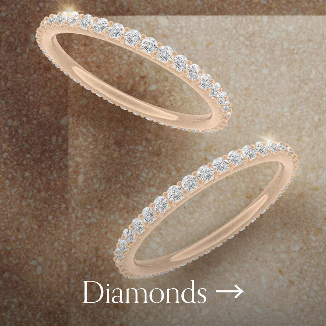 reycled diamond eternity ring, ethical wedding band